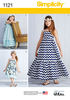 Simplicity - S1121 Girls' Pullover Dresses - WeaverDee.com Sewing & Crafts - 1