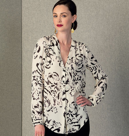 Vogue - V1412 Misses Top | Average - WeaverDee.com Sewing & Crafts - 1