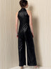 Vogue Pattern V1506 Misses' Sleeveless Wide-Leg Jumpsuit