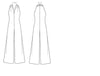 Vogue Pattern V1506 Misses' Sleeveless Wide-Leg Jumpsuit