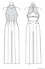 Vogue - V1524 Misses' Open-Back, Belted Jumpsuit - WeaverDee.com Sewing & Crafts - 6