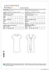 Vogue Pattern V1544 Misses' Lined Shift Dress With Back Drop-Collar & Tie