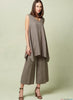 Vogue Pattern V1550 Misses' Pullover Tunic With Uneven Hem & Wide-Leg Pants