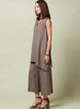 Vogue Pattern V1550 Misses' Pullover Tunic With Uneven Hem & Wide-Leg Pants