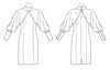 Vogue Pattern V1565 Misses' High Neck Dress with Full Sleeves