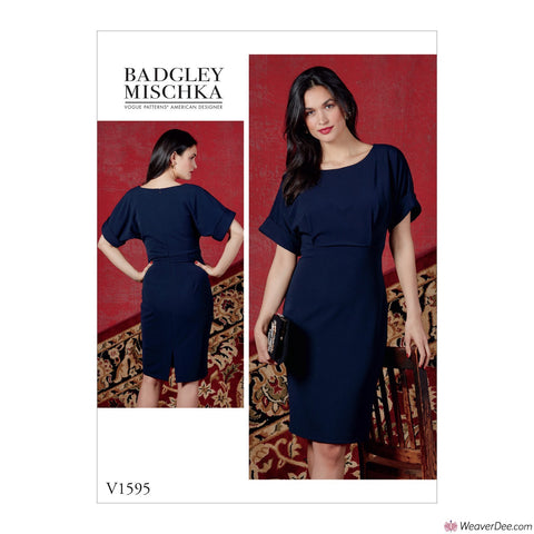 Vogue Pattern V1595 Misses' Dress