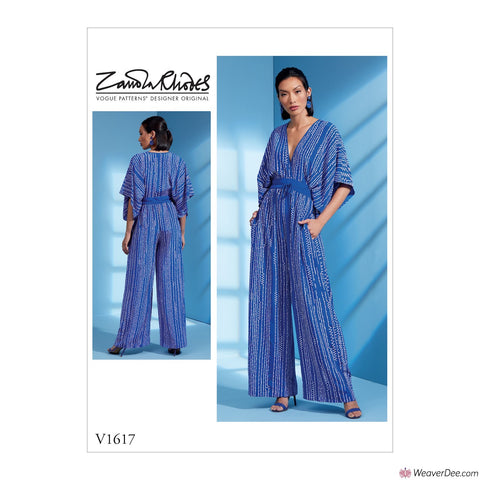 Vogue Pattern V1617 Misses' Jumpsuit