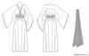 Vogue Pattern V1627 Misses' Special Occasion Dress & Sash