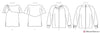 Vogue Pattern V1629 Misses' Top