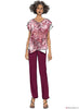 Vogue Pattern V1630 Misses' Top & Trousers