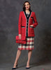 Vogue Pattern V1643 Misses' / Misses' Petite Jacket, Dress & Skirt