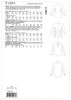 Vogue Pattern V1681 Misses' Top