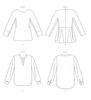 Vogue Pattern V1681 Misses' Top
