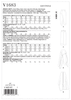 Vogue Pattern V1683 Misses' Skirt