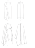 Vogue Pattern V1683 Misses' Skirt