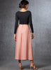Vogue Pattern V1685 Misses' Wide Leg Trousers