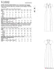 Vogue Pattern V1692 Misses' Special Occasion Dress
