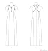 Vogue Pattern V1692 Misses' Special Occasion Dress