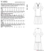 Vogue Pattern V1693 Misses' Special Occasion Dress