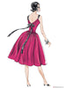 Vogue Pattern V1696 Misses' Dress - Vintage 1950s