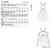 Vogue Pattern V1696 Misses' Dress - Vintage 1950s