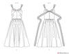 Vogue Pattern V1696 Misses' Dress - Vintage 1950s
