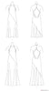 Vogue Pattern V1697 Misses' Special Occasion Dress