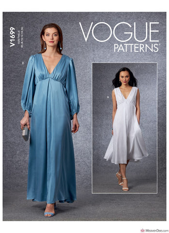 Vogue Pattern V1699 Misses' Dress