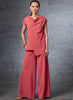 Vogue Pattern V1706 Misses' Tops & Trousers