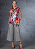 Vogue Pattern V1706 Misses' Tops & Trousers