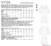 Vogue Pattern V1722 Misses' Special Occasion Dress