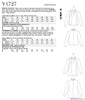 Vogue Pattern V1727 Misses' Blouse
