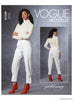 Vogue Pattern V1729 Misses' Trousers