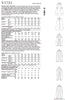 Vogue Pattern V1731 Misses' Deep-Pocket Skirt & Trousers