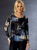 Vogue Pattern V1733 Misses' Shaped-Hemline Tops