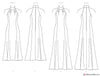 Vogue Pattern V1748 Misses' Special Occasion Dress