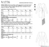Vogue Pattern V1776 Misses' Dress