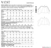 Vogue Pattern V1787 Misses' Trousers