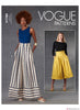 Vogue Pattern V1789 Misses' Trousers