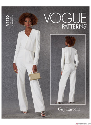 Vogue Pattern V1790 Misses' Jumpsuit