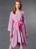 Vogue Pattern V1796 Misses' Dress & Belt