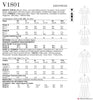 Vogue Pattern V1801 Misses' Dresses