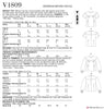 Vogue Pattern V1809 Misses' Tops - Vintage 1940s