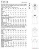 Vogue Pattern V1811 Misses' Tops