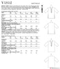 Vogue Pattern V1812 Misses' Tunics