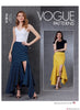 Vogue Pattern V1814 Misses' & Misses' Petite Skirts