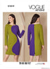 Vogue Pattern V1819 Misses' Dress