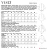 Vogue Pattern V1823 Misses' & Misses' Petite Shirt