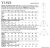 Vogue Pattern V1824 Misses' & Misses' Petite Top