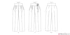 Vogue Pattern V1829 Misses' & Misses' Petite Trousers